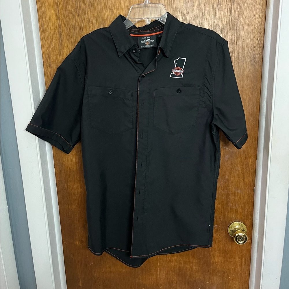 Harley Davidson mens button up